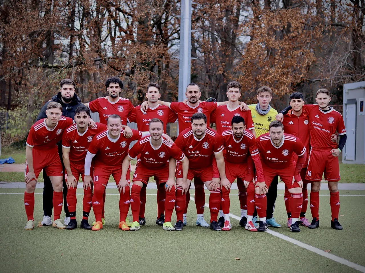 Herrenmannschaft des FC Viktoria München