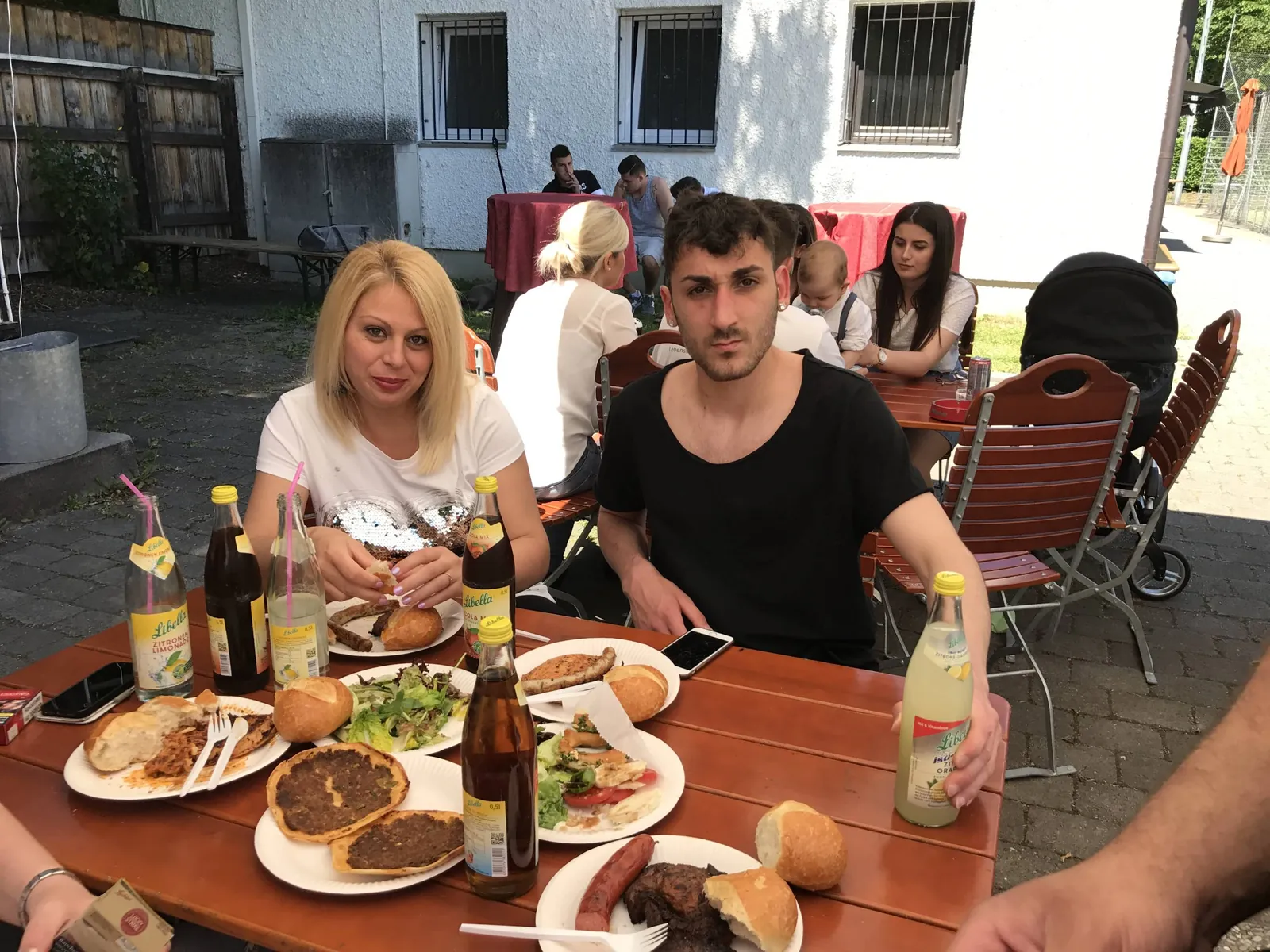 Gemeinsames Feiern beim Saisonabschluss 2017