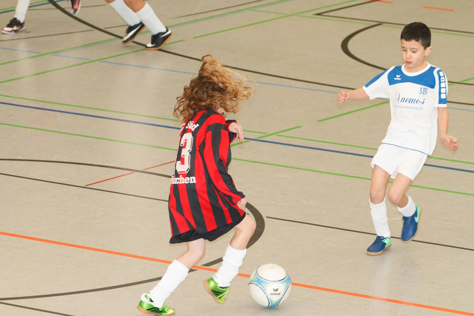 Turniermoment beim Viktoria-Wintercup