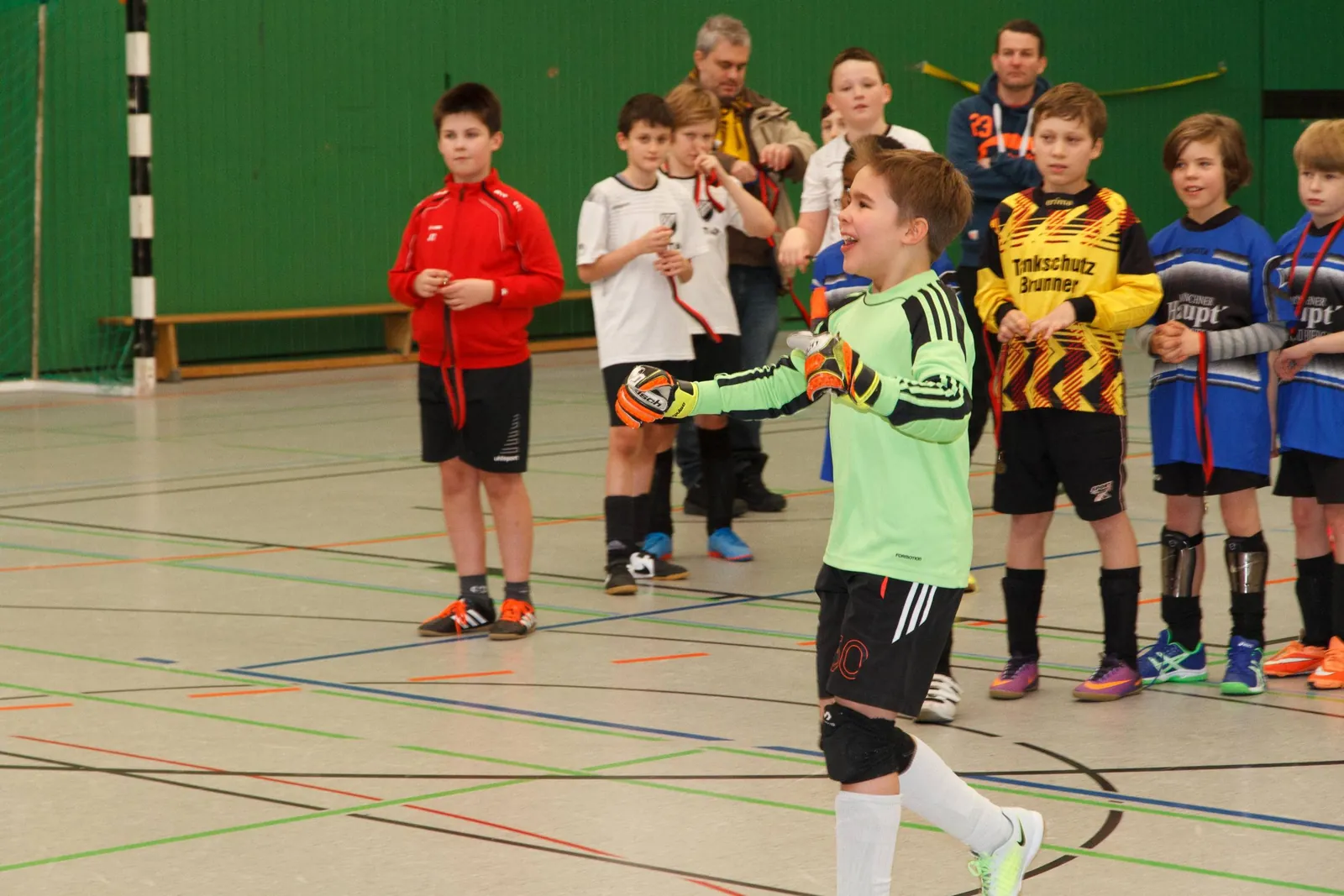 Gemeinsamer Turniertag beim Viktoria-Wintercup 2017